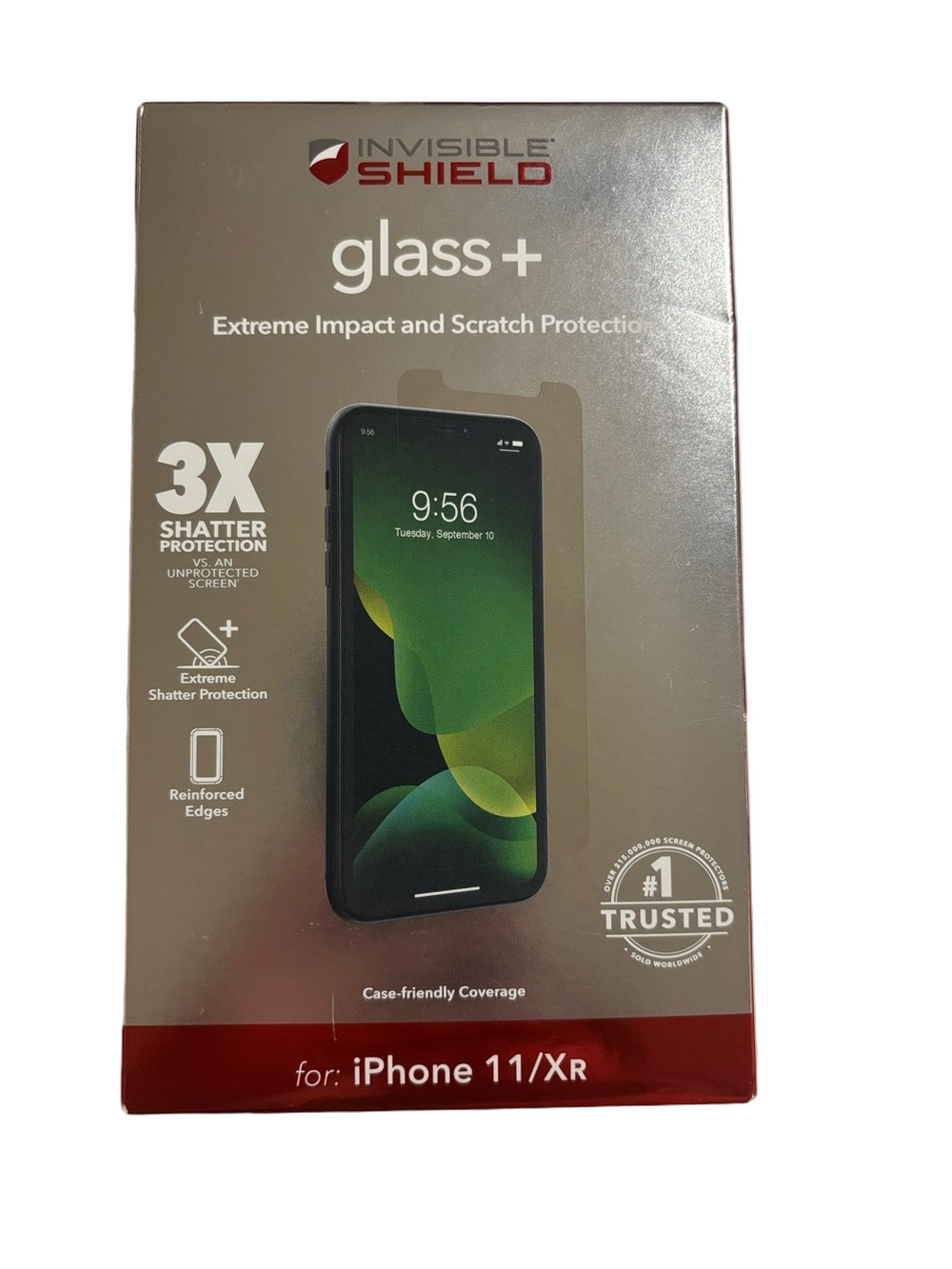 Glass+ Screen Protector for iPhone 11/XR - Clear Extreme impact and scratch P